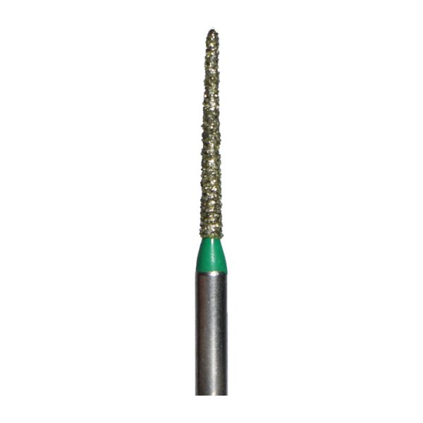 فرز الماسه مدل مخروطی ته گرد توربین 852 سانی Diamond Burs Round End Taper 852 Sani