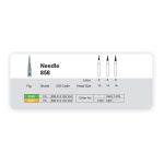 فرز الماسه مدل سوزنی توربین 858 سانی Diamond Burs Needle 858 Sani