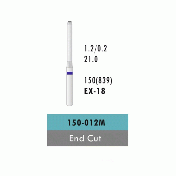 فرز الماسه توربین End Cut دور آبی ATD (بسته 5 عددی)