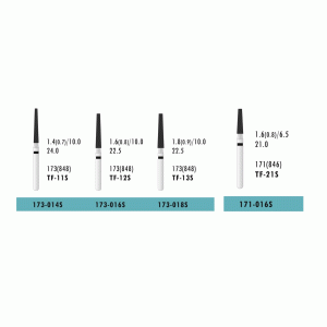 فرز الماسه توربین Flat End Cone دور مشکی ATD (بسته 5 عددی)