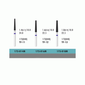 فرز الماسه توربین Flat End Cone(X Long) دور آبی ATD (بسته 5 عددی)