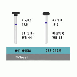 فرز الماسه توربین Wheel دور آبی ATD (بسته 5 عددی)