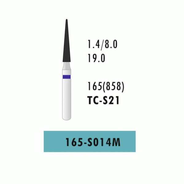 فرز الماسه توربین الماسه Needle دور آبی ATD (بسته 5 عددی)، فرز الماسه توربین الماسه Needle