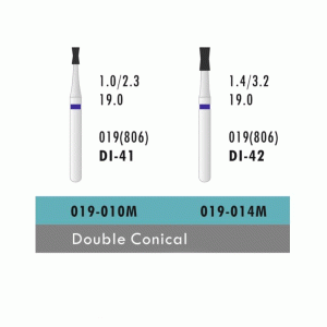 فرز الماسه توربین روند Double Conical دور آبی ATD (بسته 5 عددی)