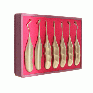 ست الواتور آناتومیک 7 عددی Anatomical Handle Elevator Set DP