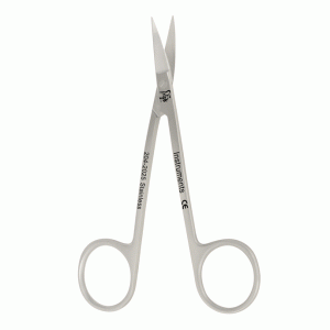 قیچی ایریس دسته خم دار Curved Handle Scissor DP