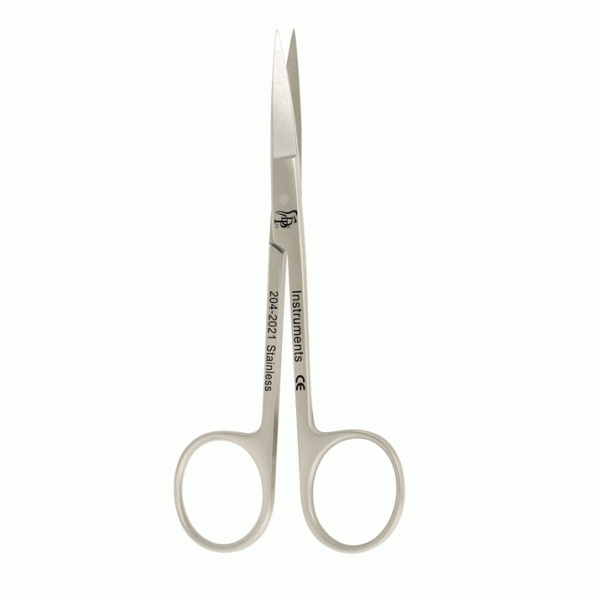 قیچی ایریس سرصاف Straight Soft Tissue Scissor DP