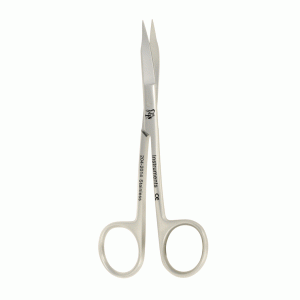 قیچی جراحی دسته خم دار Curved Scissor DP