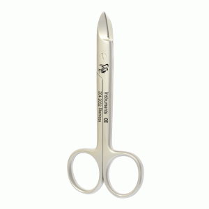 قیچی کراون بر خمیده دنده ای Curved One Blade Serrated Scissor DP