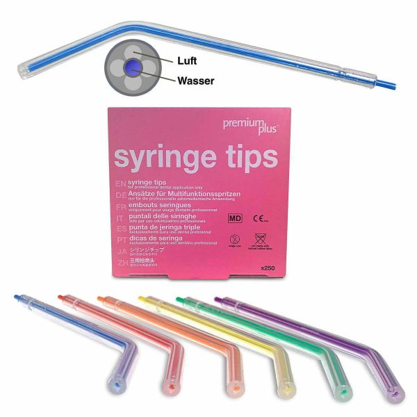 سری پوآر یکبار مصرف 250 عددی پریمیوم پلاس Syringe Tips Premium Plus