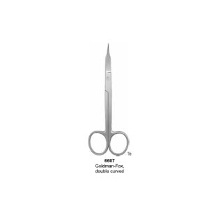 قیچی با دو خم جویا Scissor Goldman-Fox Double Curved Juya