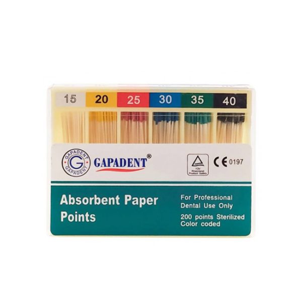 کن کاغذی گاپادنت Absorbent Paper Points Gapadent